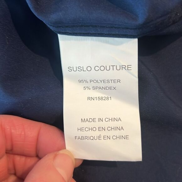 Suslo Couture Short Sleeve Button Down Shirt - Picture 6 of 7